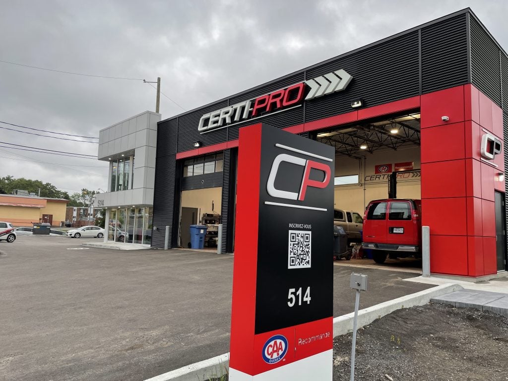 garage charlesbourg Certi-pro